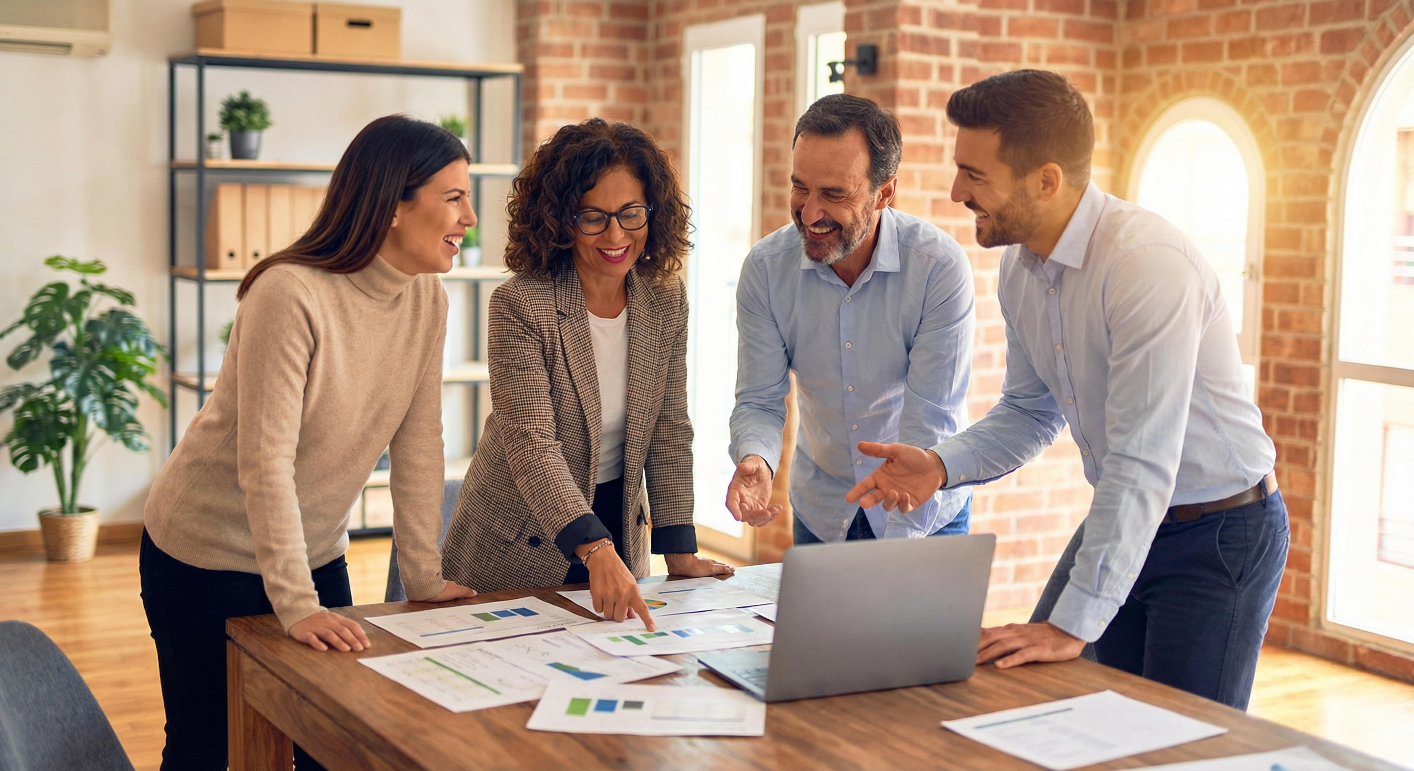 Equipo Magnor Consultores trabajando